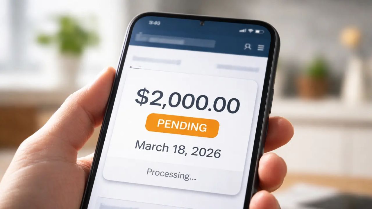 IRS transcript showing Code 846 refund issued entry for March 2026 direct deposit