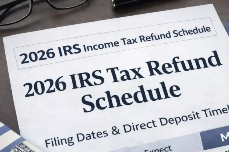 IRS 2026 Refund Schedule Just Updated — Check Your Date Now