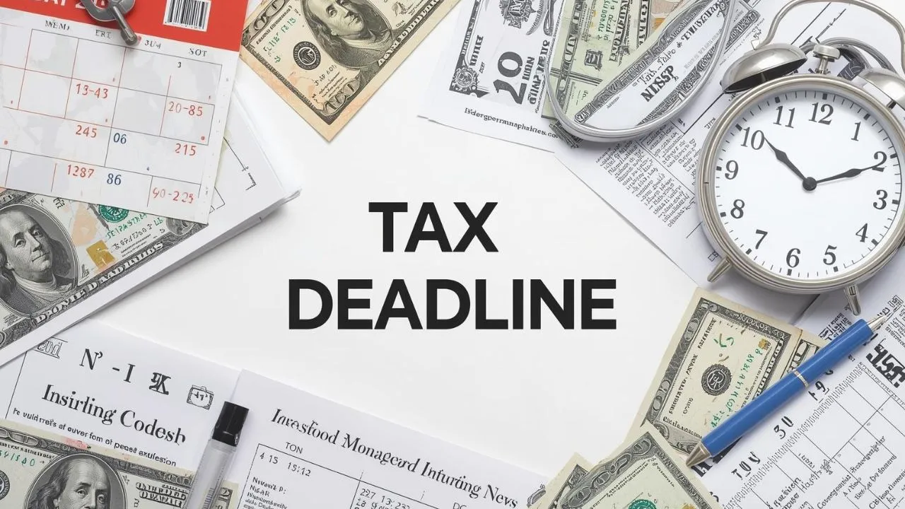 IRS refund check and bank deposit alert