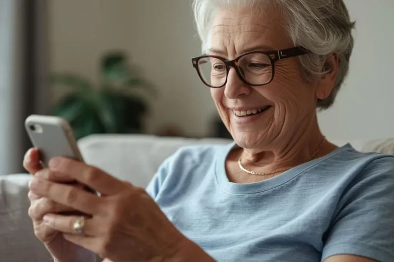 A digital banking app displaying an early SSA Friday Surge deposit.